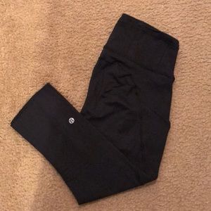 Lululemon Fast & Free Crop II Nulux 19”